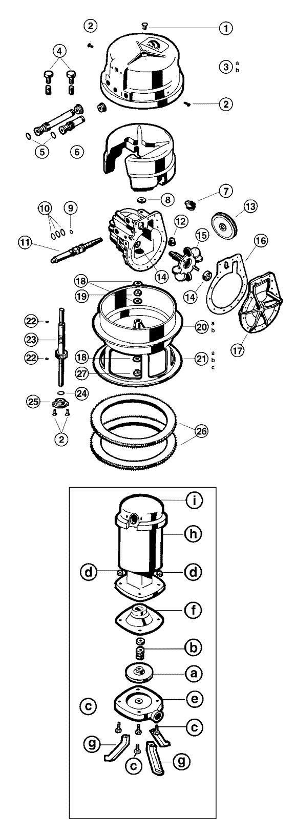 Hayward POOL SWEEP I - HEAD ASSEMBLY