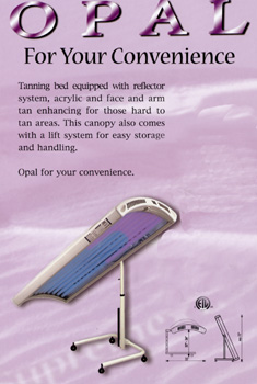 Opal 10 Plus Tanning Bed