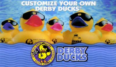 Custom Derby Ducks