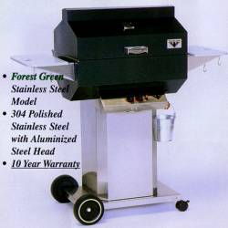 Forest Green Stainless Steel Model