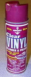 Cover Cleaner - Clear Vinyl
