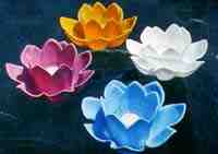 Candle - Floating Flower