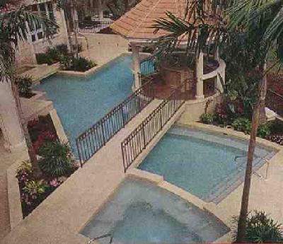 Bridge Over Pool