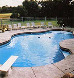 Pool by the Golf Course