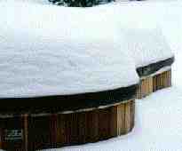 Spa in Snow