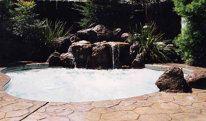 Rock Waterfall