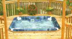 Square Deck Spa