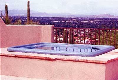 Spa with Cactus