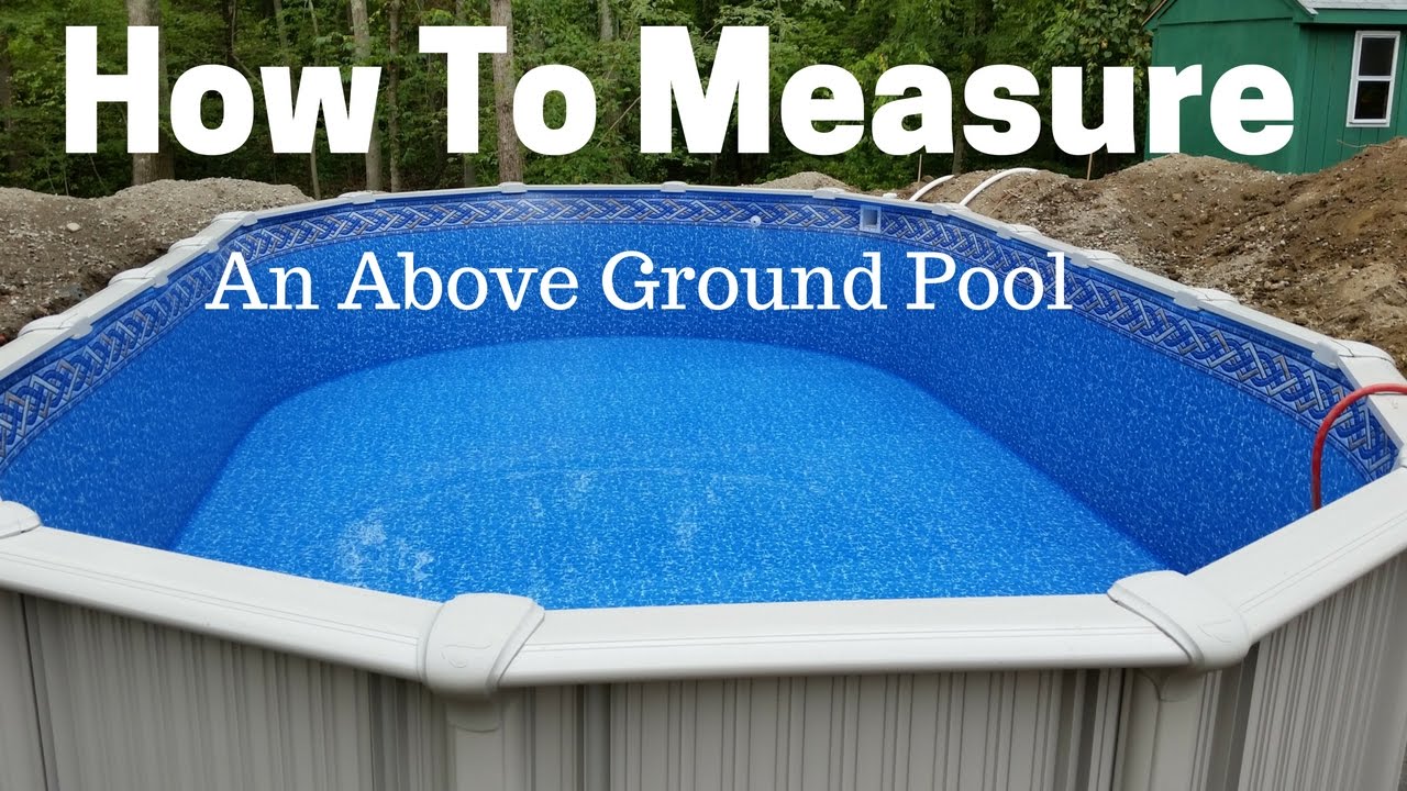 How to measure your Above Ground Pool for a liner replacement