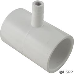 55-270-1515 - Barb Tee, 1 Inch s x 1 Inch s x 3/8 Inch b - 413-4350 - UPC - 806105084521 - 55-270-1515