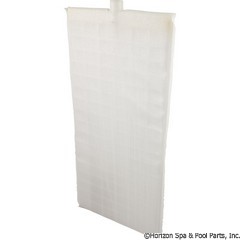 14-176-1075 - DE Grid, Rectangular, 18 Inch x 8-5/16 Inch , Center Port - FC-9815 - UPC - 645544098153 - 14-176-1075