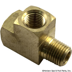 17-252-1002 - Brass 1/4 Street Tee - 88B6013 - 17-252-1002