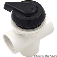26-270-1321 - 2 Inch Notched Top Access Div Valve, Black - 600-3061 - UPC - 806105102058 - 26-270-1321