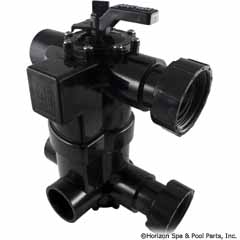 26-295-1602 - 2-in-1 Backwash Valve preplumbed with universal unions for D - 8034J - 26-295-1602