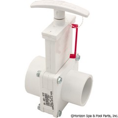 26-400-1010 - (6102)1-1/2 Inch Valve, SxSpg, PVC-White - 6102 - 26-400-1010