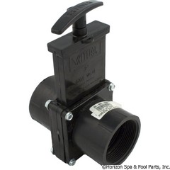 26-400-1560 - (7207) 2 Inch Valve, Fipt x Fipt, ABS-Black - 7207 - 26-400-1560