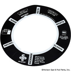 27-253-1152 - Decal Alu-Foiled, Top Mount 2 Inch Valve - E5-T2 - 27-253-1152