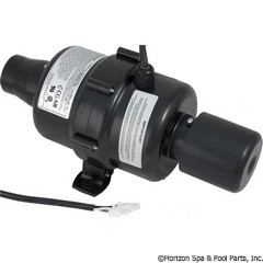34-122-1012 - Blower, CG Air Millenium O, 230v, 6.0A, Heater, 3' AMP, w/Muffler - MO300-240/60A - 34-122-1012