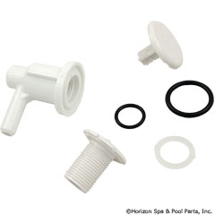 35-270-1005 - Lo Pro Injector 3/8 Inch Barb Elbow Style, White - 670-2200 - 35-270-1005 - N