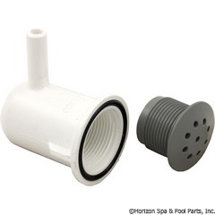 35-270-1052 - Top Flo Injector 3/8 Inch B Elbow Style, Gray - 670-2307 - UPC - 806105118196 - 35-270-1052