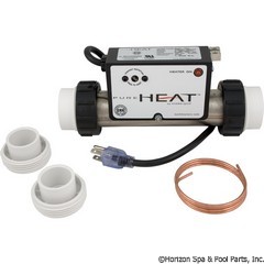 46-355-1054 - PH101-15UV Bath Htr In-Line, Vacuum, 120V 1.5kW 3` Plug - PH101-15UV - 46-355-1054