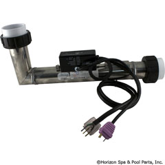 46-355-1459 - PS Electronic Htr,5.5kW/240V,2 Inch x2 Inch L-Shape, Short Cord,Clamps - 48-PSL55-S - 46-355-1459