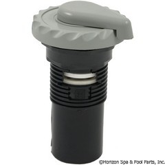 54-270-2017 - 1 Inch Top Access Silent Air Control, Scalloped Gray - 660-3567 - UPC - 806105115867 - 54-270-2017