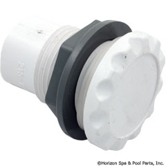 54-270-2050 - 1/2 Inch Scalloped A/C Straight Nut Body White - 660-3100 - UPC - 806105115294 - 54-270-2050