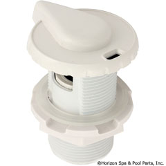 54-470-5010 - Slimline Teardrop A/C 1 Inch White - 10-2330WHT - 54-470-5010