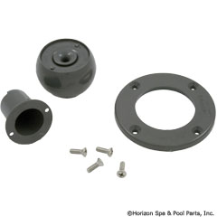 55-102-1183 - Eyeball Inlet Kit Gray - 08428-0001B - UPC - 788379703509 - 55-102-1183