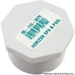 55-110-3076 - PLUG 11/2 Inch THD ABS - 51001900 - 55-110-3076
