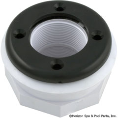 55-110-3588 - Vinyl Liner Wallfitting, Std Bdy, 1.5 Inch MPTx1.5 Inch FPT, Black - 86205101 - UPC - 788379685232 - 55-110-3588