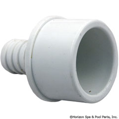 55-270-1536 - Barb Adapter 1.5 Inch Spg x 3/4 Inch B (Ribbed) - 413-4370 - UPC - 806105084545 - 55-270-1536