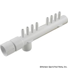 55-270-1549 - Manifold, 1 Inch S, Tee Style (8) 3/8 Smooth Barb - 672-4370 - 55-270-1549