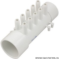 55-270-1550 - Manifold 1.5 Inch sxSpg W/(10) 3/8 Inch Smooth Barb - 672-4660 - UPC - 806105120335 - 55-270-1550