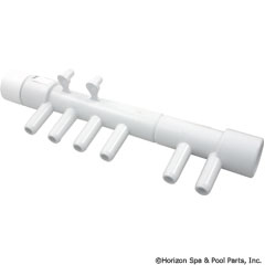 55-270-1551 - Manifold, 1/2 Inch s x 1/2 Inch s, (6)3/8 Inch Barbs - 672-4690 - UPC - 806105120373 - 55-270-1551
