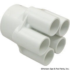 55-270-1575 - Manifold 2 Inch S x (5)3/4 Inch S Ports - 672-4400 - UPC - 806105119964 - 55-270-1575