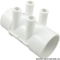 55-270-2257 - Manifold, 2 Inch SxSpg (4)3/4 Inch barb(All Point Up) - 672-4160 - UPC - 806105119711 - 55-270-2257
