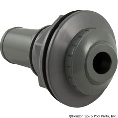 55-270-3172 - Deluxe Return Fitting Assy, 3/4 Inch Gray - 550-9337 - UPC - 806105223760 - 55-270-3172
