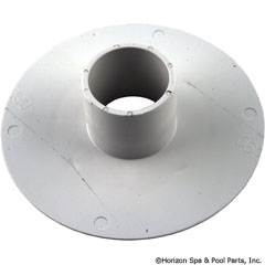 55-300-1060 - 6 Inch Sumpless Bulkhead,2 Inch Slip Insider, White - 620SI101 - UPC - 883612035970 - 55-300-1060