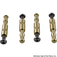 55-300-1180 - Brass Inserts w/SS Screws, Set of 4, for Suction Retrofits - BIK4 - 55-300-1180