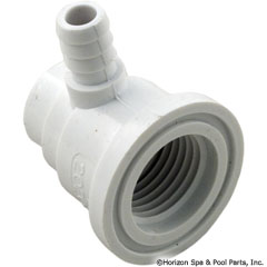 55-410-1345 - GG Body, Micro Series 3/8 Inch Barb White - 20209-V - 55-410-1345