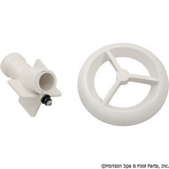 55-470-1250 - Microssage Grill And Flowpath Assy, White - 16-5230WHT - 55-470-1250