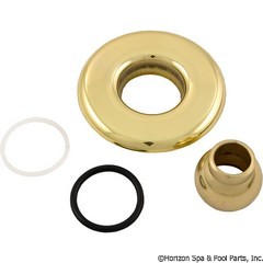 55-470-3516 - Slimline Metal Escutcheon Polished Brass - 10-3955M PB - 55-470-3516