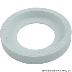 57-330-1003 - Face Ring, UL Warning, White PAL-2000 - 39-P100-62 - 57-330-1003