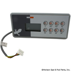58-337-1560 - Panel,TSC-4/K-4 Lg Rec,8-Key,Real T/C,P1,P2,Bl,Lt (TSPA) - 0200-007119 - 58-337-1560