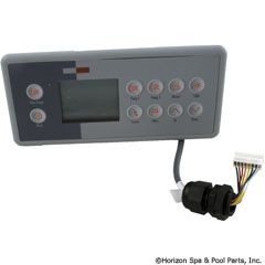 58-337-1562 - Panel,TSC-4/K-4 Lg Rec, 10-Button, Real T/C, 3-Pmp MSPA-MP - 0201-007044 - 58-337-1562