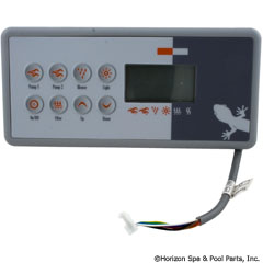 58-337-1568 - Panel,TSC-8/K-8 Lg Rec, 8-Button,LCD, MSPA-MP - 0200-007194 - 58-337-1568