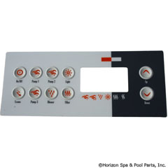 58-337-1911 - Label,TSC-8,10-Key,3-pmp,MSPA-MP - 9916-100723 - 58-337-1911