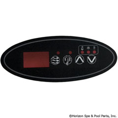 58-355-4000 - ECO-1 Label, Sm Oval, (P1,L,2 heat) - 80-0201 - 58-355-4000